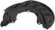 Volkswagen Polo V 2009 Front Right Brake Disc Protector 6r0615312c