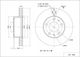 Vorderseite Bremsscheiben Fiat Ducato 2006 Set 1607872180