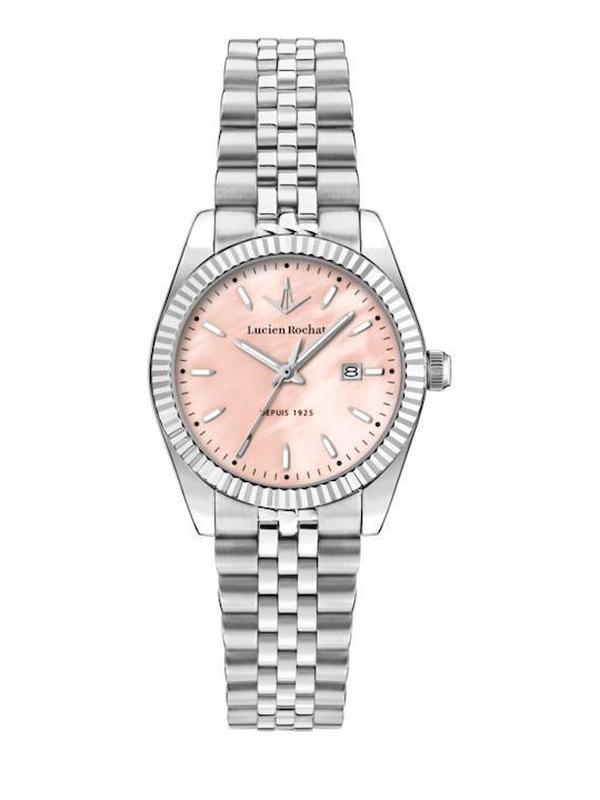 Lucien Rochat Womens Watch 31mm Battery With Silver Metal Bracelet