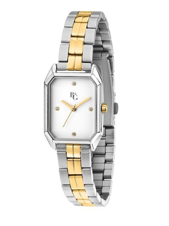 Chronostar Womens Watch Battery with Silver Metal Bracelet