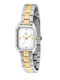 Chronostar Womens Watch Battery with Silver Metal Bracelet