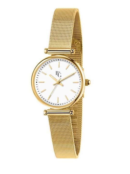Chronostar Women's Watch 28mm Battery with Gold Metal Bracelet