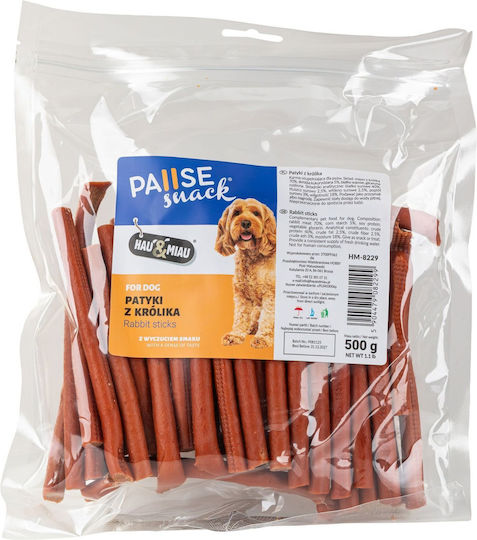Hau & Miau Dog Treats Stick for Dogs with Rabbit and Meat 500gr