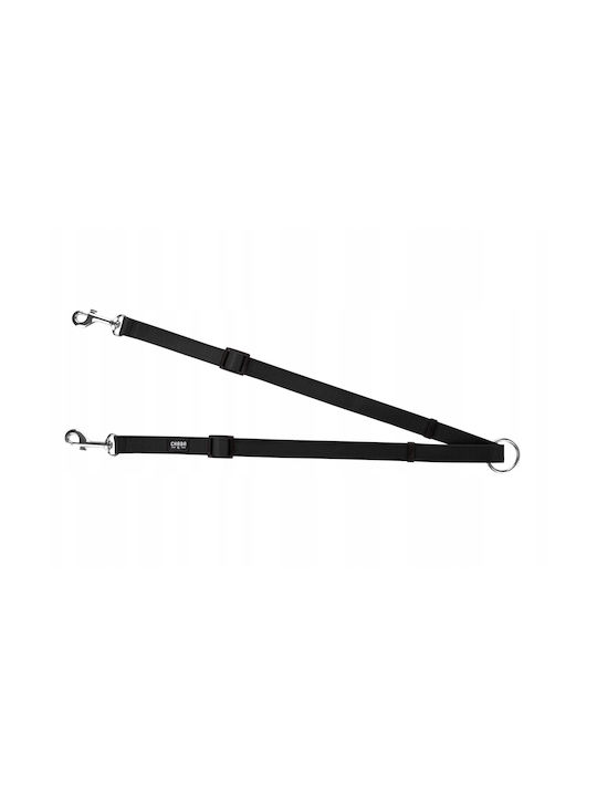Chaba Doppelverstellbares Hundegeschirr Größe M 1 6/42-74cm Schwarz