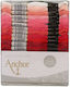 Set De Fire Mouline Anchor 80 Moturi Multicolore 3 Modele Incluse Fir De Bumbac Egiptean Anchor