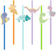 Dinozaur Straws Tubes Dino 6pcs