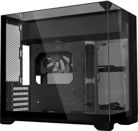 Lian Li Li O11 Vision-M Mini Tower Κουτί Υπολογιστή Μαύρο