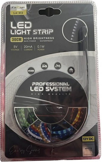 LED лента за автомобил 30 см Flex Strip La-612 Carsun