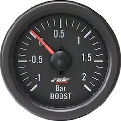 Μπαρομετρο+vacuum 52mm Μαυρο Οργ Bv B