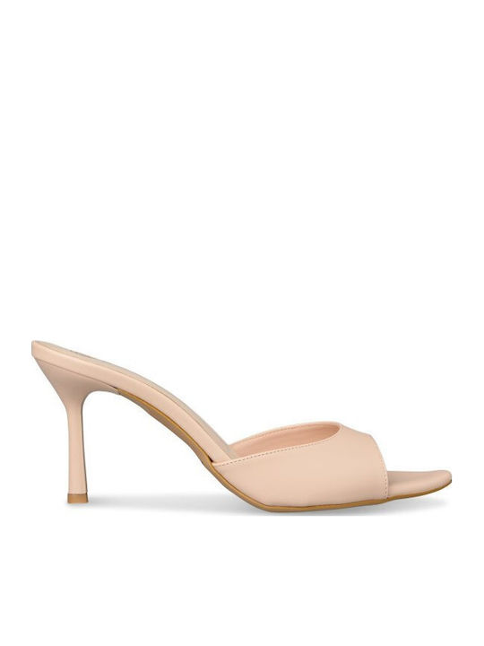 Envie Shoes Damen Pantoletten mit Absatz in Bei...