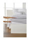 Living Home Чаршаф Кралица с Еластична Лента 160x200см Platin