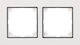 Elektro Plast Switch Frame for 2 Positions Vertical and Horizontal Placement in White Color 4172-26