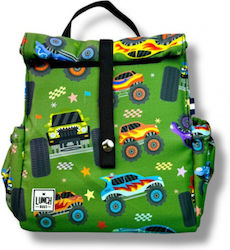 The Lunch Bags Lunchbags School Lunch Bag Handheld 5lt Black 21x16x24cm