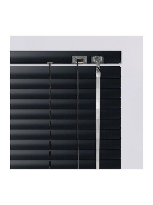 BetterHome 836031 Jalousie & Rollladen aus Aluminium in Schwarz Farbe P120xH120cm