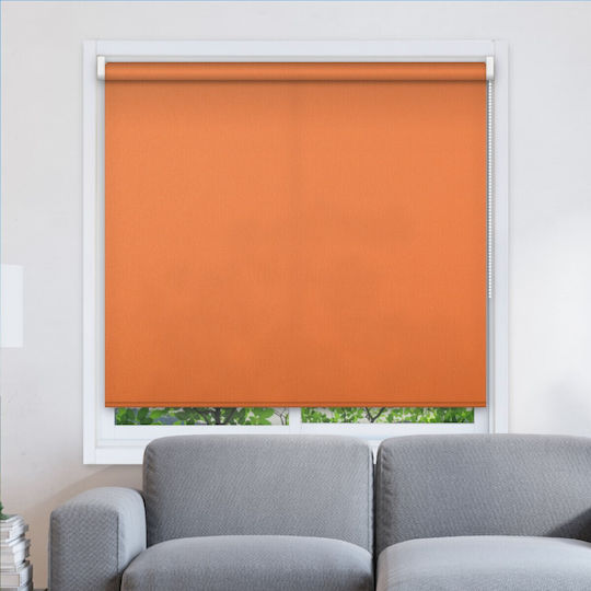 BetterHome Rolete Geam De Stingere Totală P100xÎ80cm MHB-7010-34-100x80 Portocalie