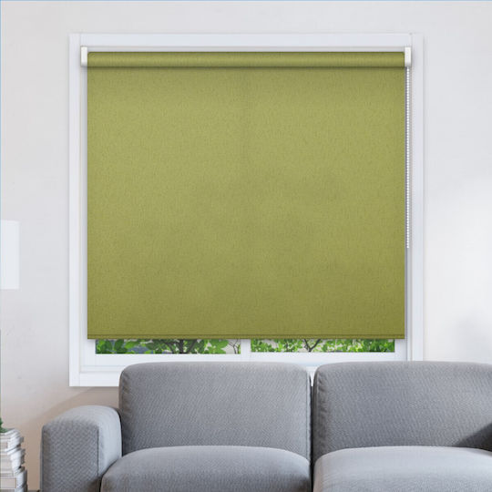BetterHome Roller Blinds 528019 Partial Blackout Green Width 120 Height 80cm MHB-7004-19-120x80