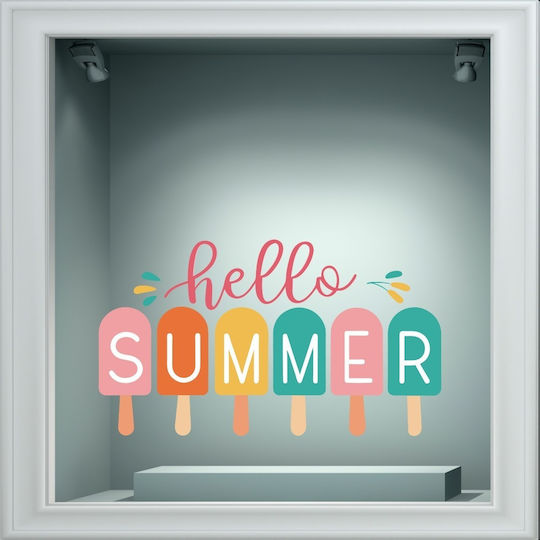 Αυτοκόλλητο Εκπτώσεων - Summer Sale 137 - 120cm X 69cm