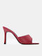 Damen Sandalen Burgundische