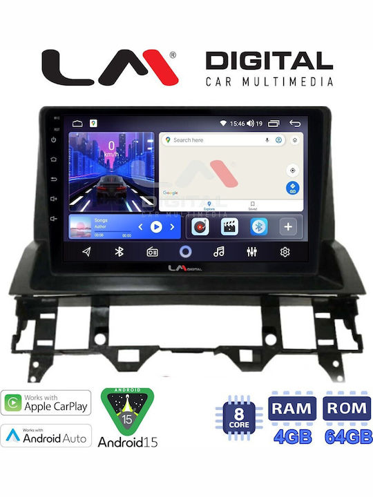 LM Digital Car Audio System for Mazda 6 2002 to 2005 Bluetooth USB Wi-Fi GPS Apple CarPlay Android Auto