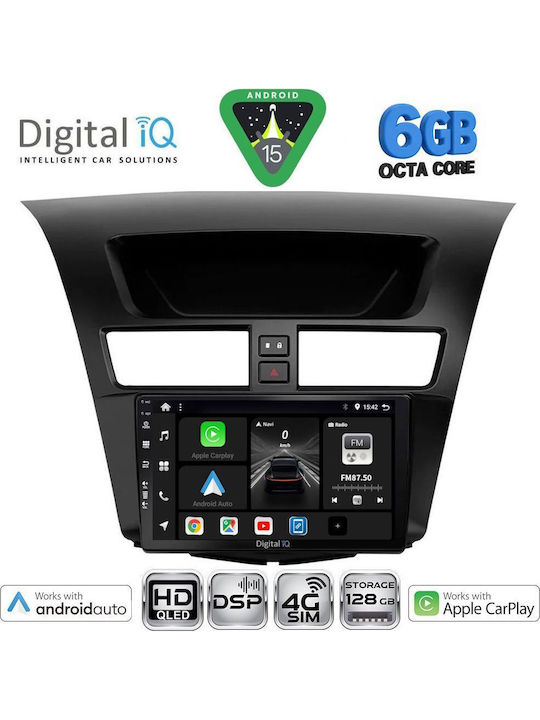 Digital IQ Car Audio System for Mazda BT-50 2012-2019 (Bluetooth/USB/WiFi/GPS/Apple CarPlay/Android Auto) with 9" Touch Screen