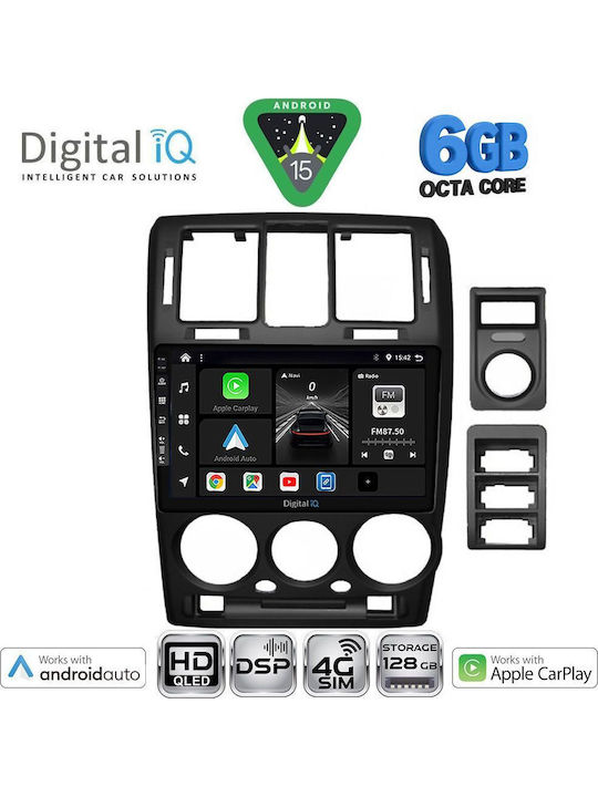 Digital IQ Car Audio System for Hyundai Getz 2002-2011 Bluetooth USB WiFi GPS Apple CarPlay Android Auto with 9" Touch Screen