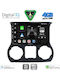 Digital IQ Car Audio System for Jeep Wrangler 2011-2014 (Bluetooth/USB/WiFi/GPS/Apple CarPlay/Android Auto) with 10" Touch Screen