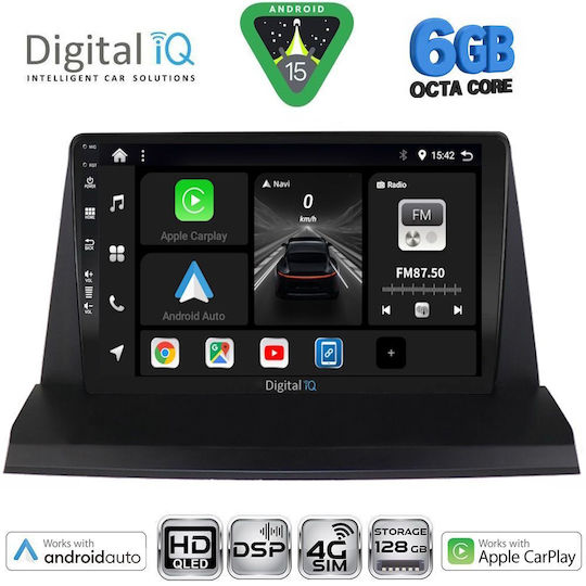 Digital IQ Car Audio System for Lexus NX 2014-2022 (Bluetooth/USB/WiFi/GPS/Apple CarPlay/Android Auto) with 9" Touch Screen