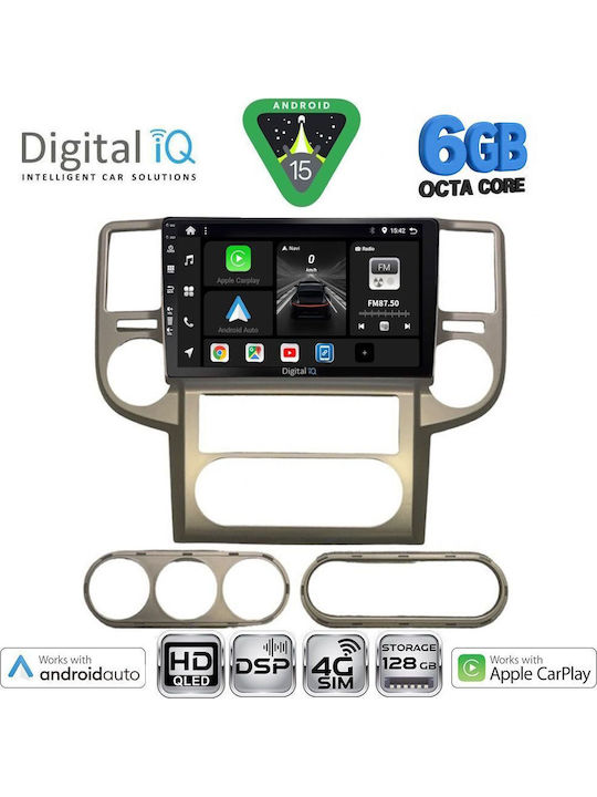 Digital IQ Car Audio System for Nissan X-Trail 2004-2007 (Bluetooth/USB/WiFi/GPS/Apple CarPlay/Android Auto) with 10" Touch Screen