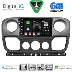 Digital IQ Ηχοσύστημα για Opel Movano Renault Master Nissan NV400 2010-2020 με Bluetooth, USB & GPS
