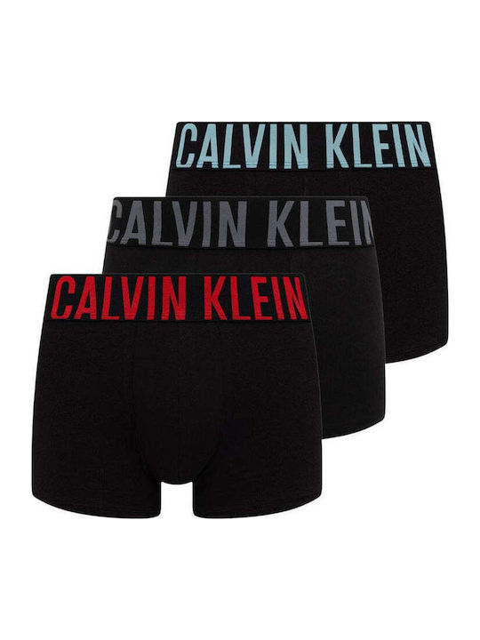 Calvin Klein Мъжки боксерки Черни 3Pack