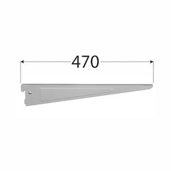 Consolă Dublă 470mm Gri