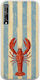 Husă Salt & Stripe Collection Catch Huawei P Smart S TPU Flexibil Silicon Transparent