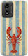 Handyhülle Salt & Stripe Collection Catch Motorola Moto G04 Flexible Tpu Transparente Silikon