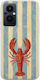 Θήκη Salt & Stripe Collection Catch Oppo Reno 8 Lite Flexible Tpu Διάφανη Σιλικόνη