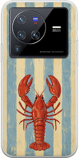 Handyhülle Salt & Stripe Collection Catch Vivo X80 Pro Flexible Tpu Transparente Silikon