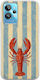 Handyhülle Salt & Stripe Collection Catch Realme GT2 Pro Flexible TPU Transparente Silikon