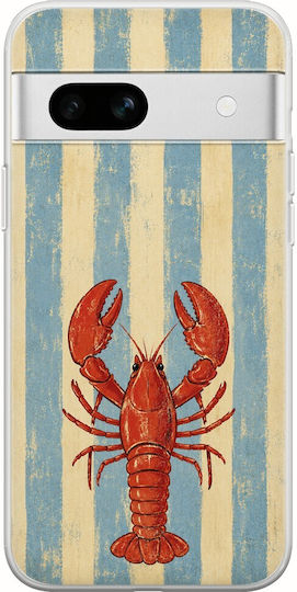 Salt & Stripe Collection Catch Case Google Pixel 7a 5g Flexible TPU Transparent Silicone