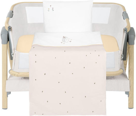Kikka Boo Set pentru pătuț Hedge-hugs Hedge-hugs Alb 5 Buc