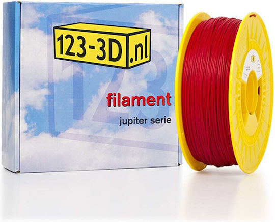Jupiter TPE 3D Принтер Филамент 1.75mm Червен 0.75kg