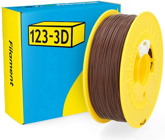 PLA 3D Printer Filament 1.75mm Brown 1kg