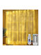 LED Christmas Lights 3m x 300cm Warm White USB Curtain