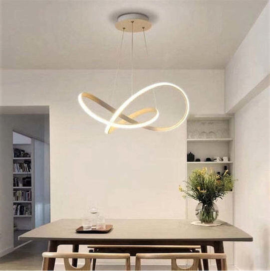 Jiju Lumini Suspendate Alb LED