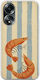 Handyhülle Salt & Stripe Collection Tide Oppo A78 4G Flexible Tpu Transparente Silikon