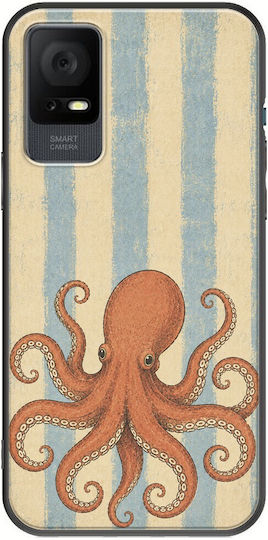 Θήκη Salt & Stripe Collection Drift Tcl 406 Black Tpu Μαύρη Σιλικόνη