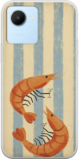 Θήκη Salt & Stripe Collection Tide Realme Narzo 50i Prime Flexible Tpu Διάφανη Σιλικόνη