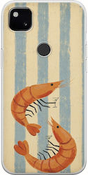 Handyhülle Salt & Stripe Collection Tide Google Pixel 4a 4g Flexible Tpu Transparente Silikon