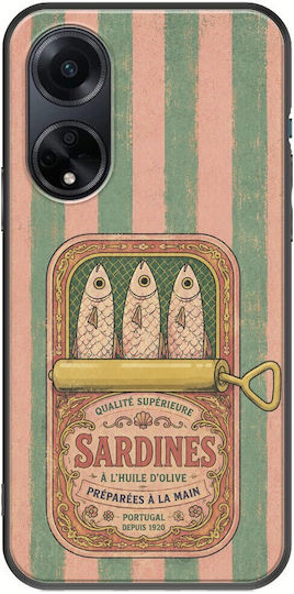 Калъф Salt & Stripe Collection Tin Oppo A98 5g Черен TPU Черен Силикон