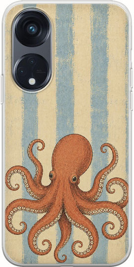 Θήκη Salt & Stripe Collection Drift Oppo Reno 8τ 5g Flexible Tpu Διάφανη Σιλικόνη