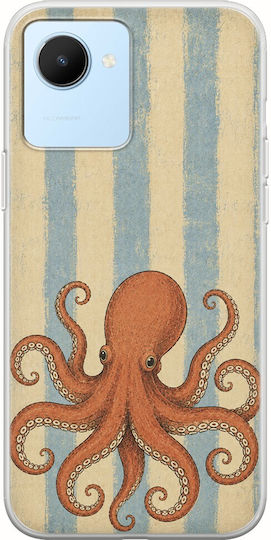 Salt & Stripe Collection Drift Realme Narzo 50i Prime Flexible TPU Transparent Silicone Case