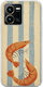Калъф Salt & Stripe Collection Tide Vivo Y35 Гъвкав TPU Прозрачен Силикон